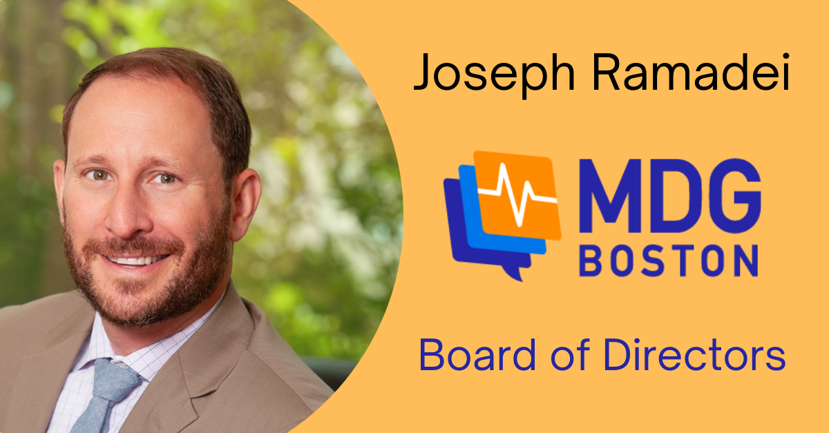 Joseph Ramadei elected to MDG Board of Directors Post Image